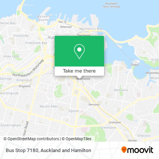 Bus Stop 7180 map