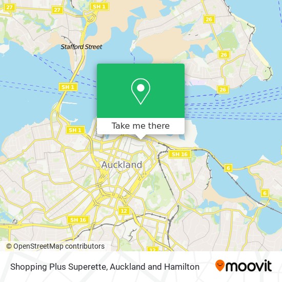 Shopping Plus Superette map