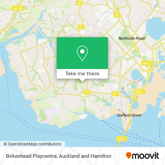 Birkenhead Playcentre地图