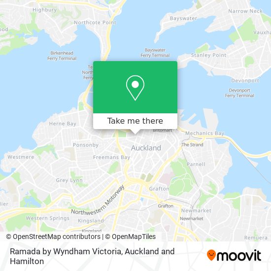 Ramada by Wyndham Victoria地图