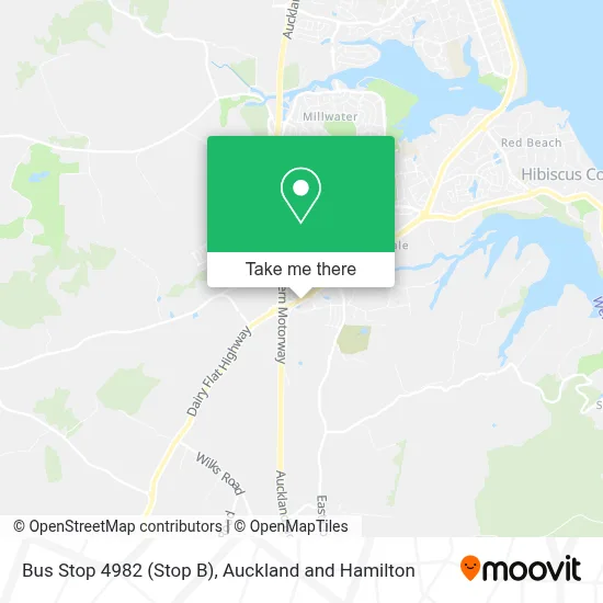 Bus Stop 4982 (Stop B) map