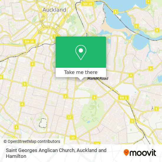 Saint Georges Anglican Church map