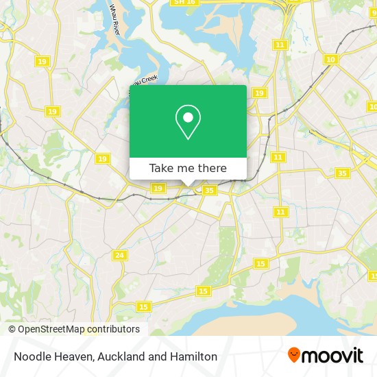 Noodle Heaven map