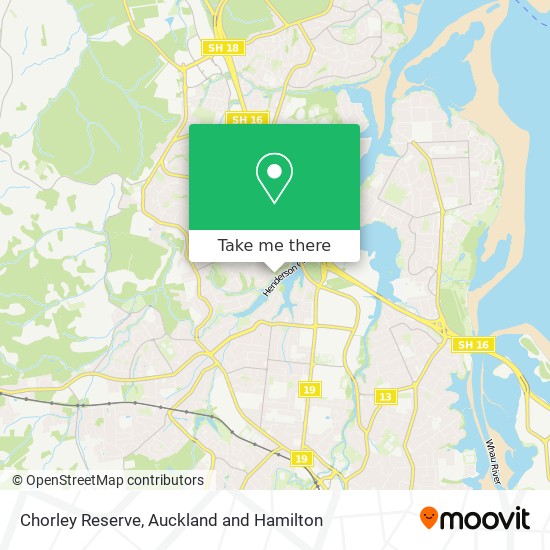Chorley Reserve地图