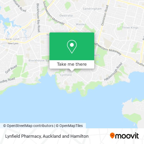 Lynfield Pharmacy map