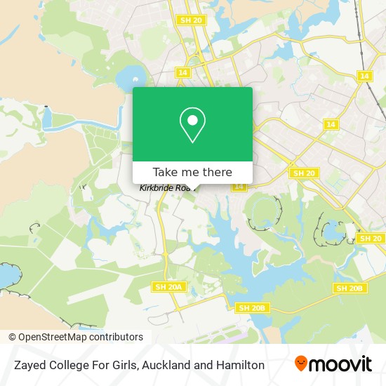 Zayed College For Girls map