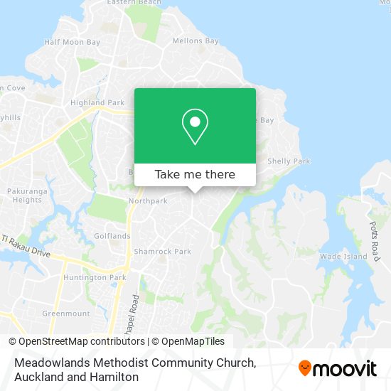 Meadowlands Methodist Community Church地图