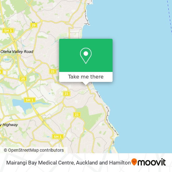 Mairangi Bay Medical Centre地图