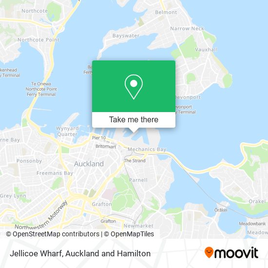 Jellicoe Wharf地图