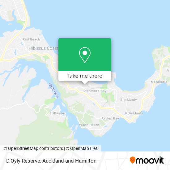 D’Oyly Reserve地图
