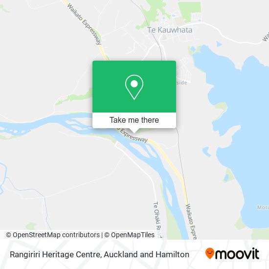 Rangiriri Heritage Centre map