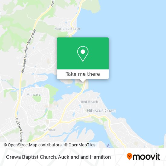 Orewa Baptist Church地图