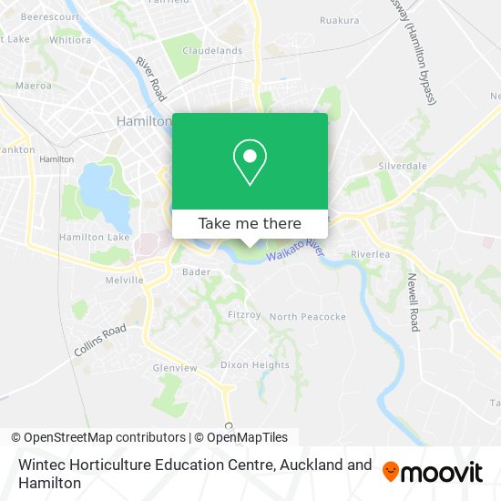 Wintec Horticulture Education Centre map