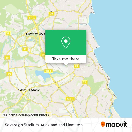 Sovereign Stadium map