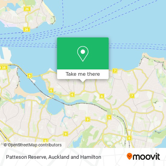 Patteson Reserve map