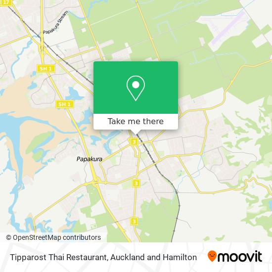 Tipparost Thai Restaurant map