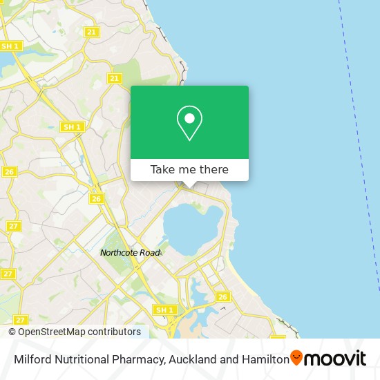 Milford Nutritional Pharmacy地图