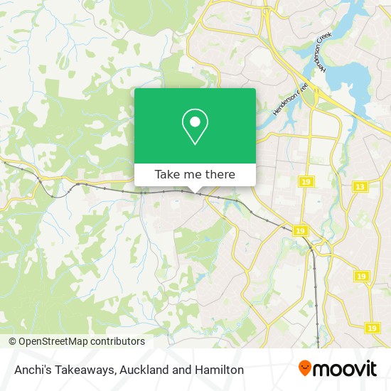 Anchi's Takeaways map
