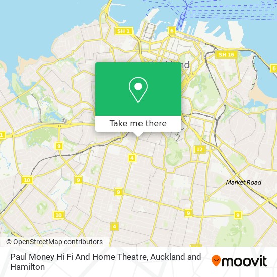 Paul Money Hi Fi And Home Theatre map