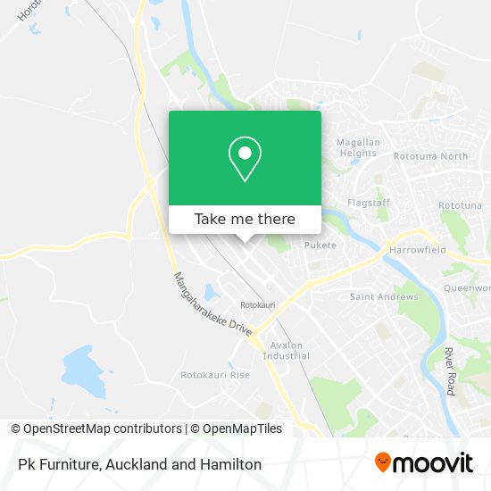 Pk Furniture map