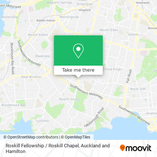 Roskill Fellowship / Roskill Chapel map