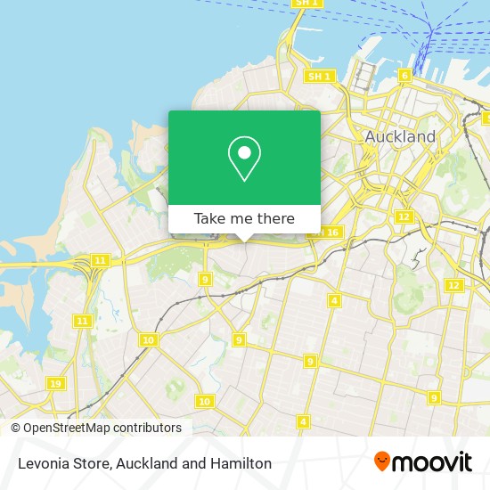 Levonia Store map