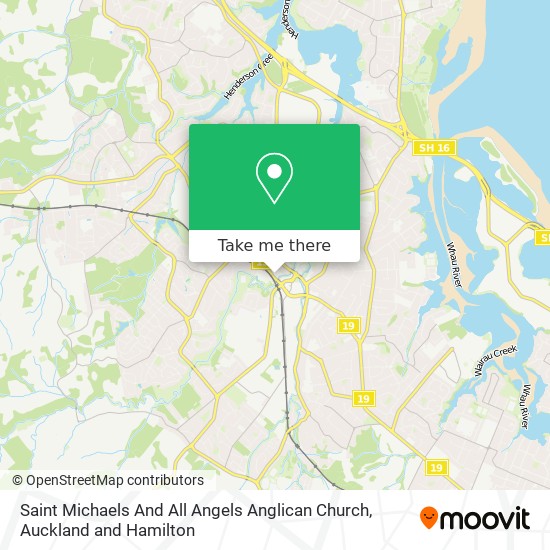 Saint Michaels And All Angels Anglican Church map