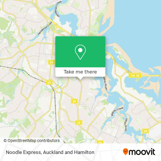 Noodle Express map