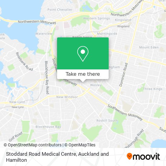 Stoddard Road Medical Centre map