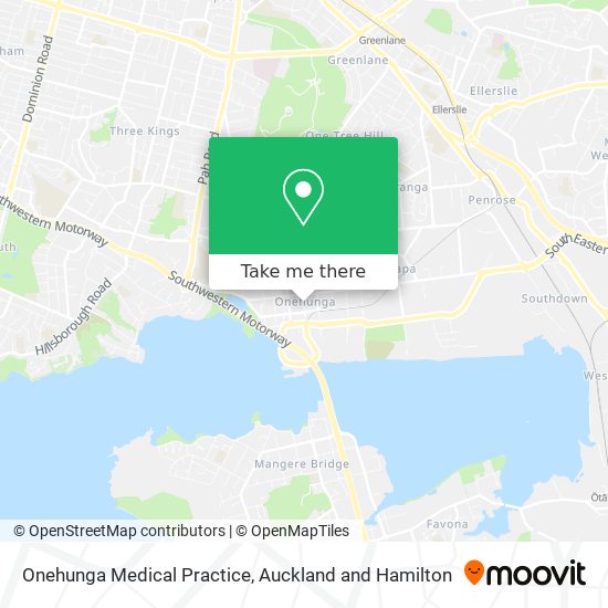 Onehunga Medical Practice map