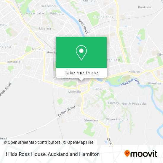 Hilda Ross House map