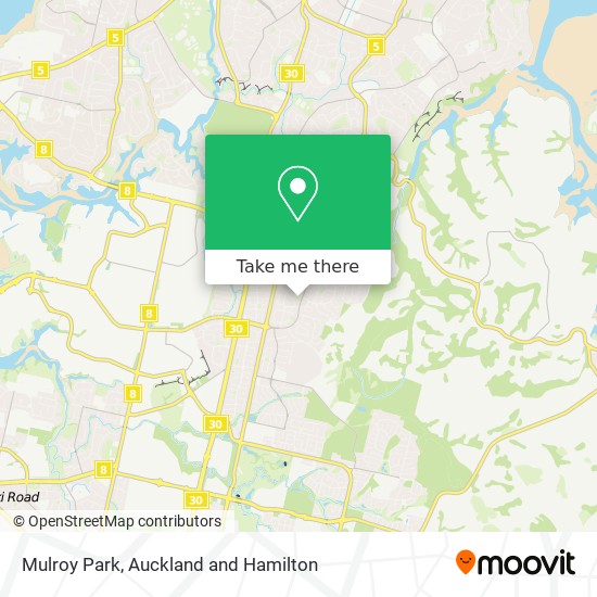 Mulroy Park map
