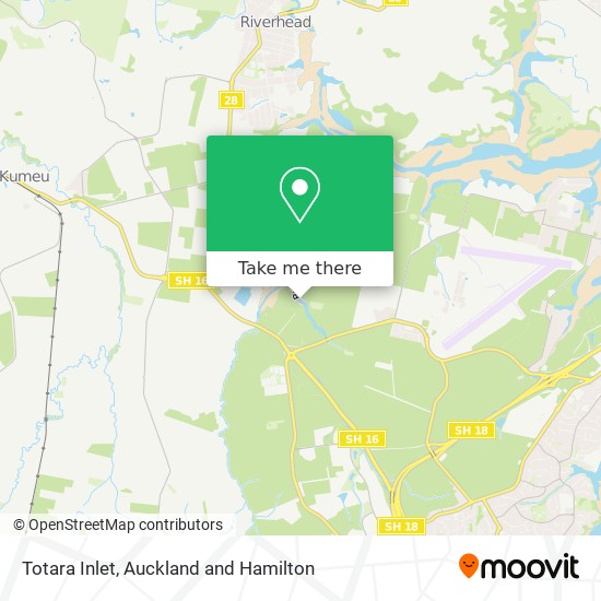 Totara Inlet map