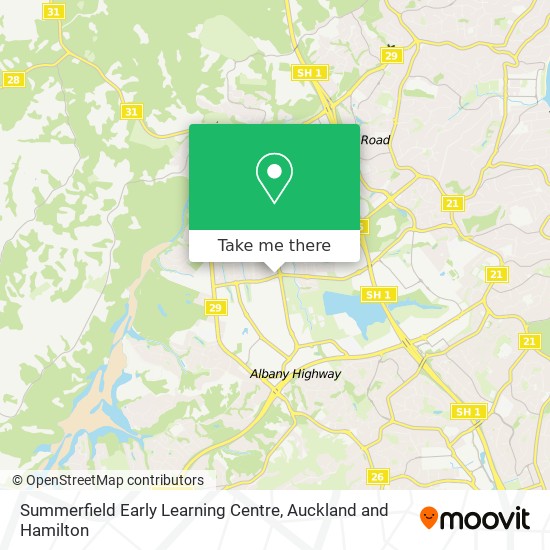 Summerfield Early Learning Centre map