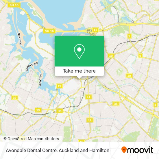 Avondale Dental Centre map