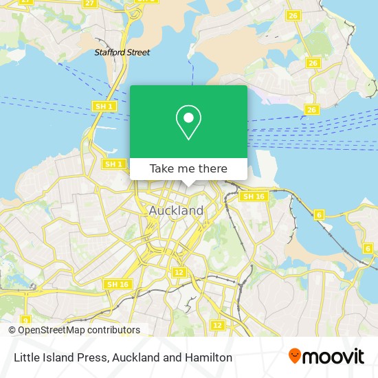 Little Island Press map