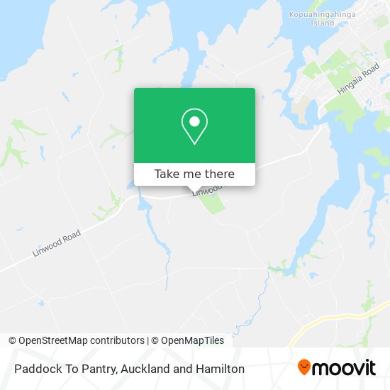 Paddock To Pantry map