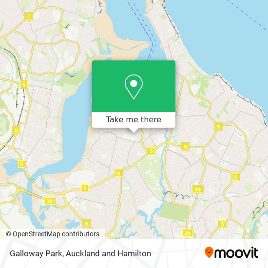 Galloway Park地图