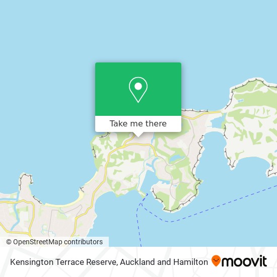 Kensington Terrace Reserve map