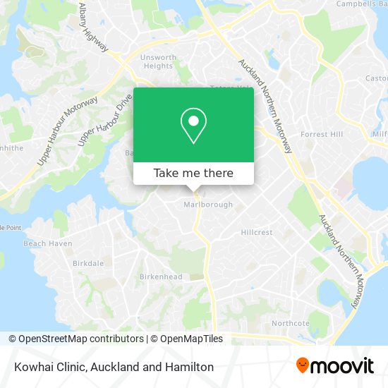 Kowhai Clinic地图