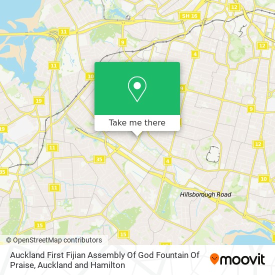 Auckland First Fijian Assembly Of God Fountain Of Praise地图