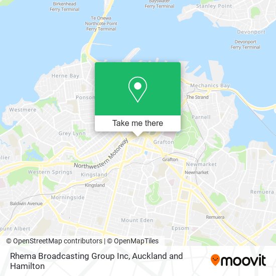 Rhema Broadcasting Group Inc map