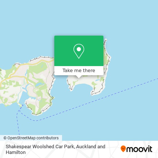 Shakespear Woolshed Car Park地图