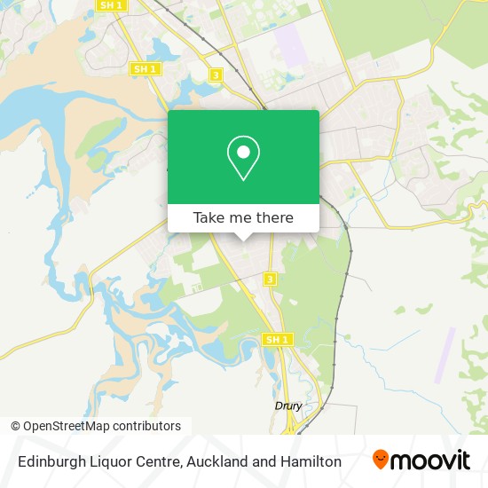 Edinburgh Liquor Centre map