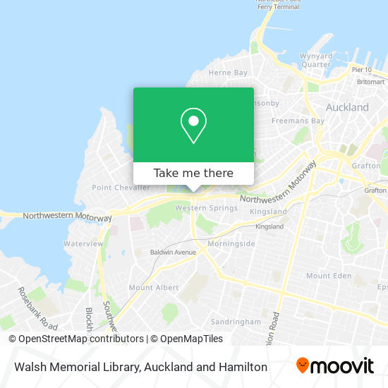 Walsh Memorial Library地图