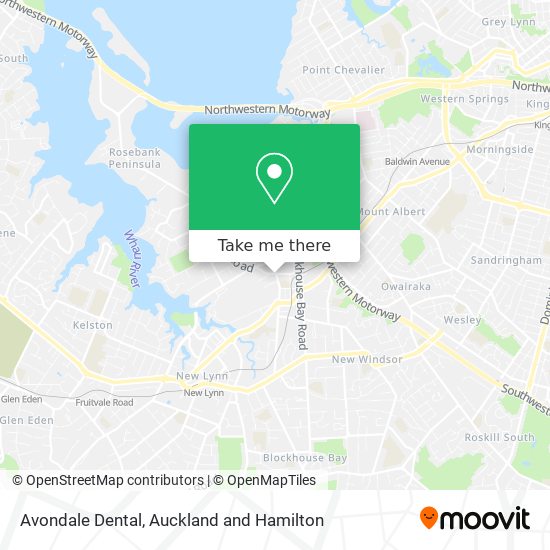 Avondale Dental map