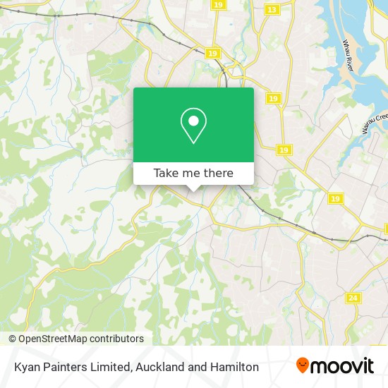 Kyan Painters Limited map