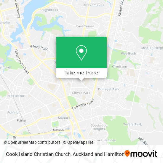 Cook Island Christian Church地图