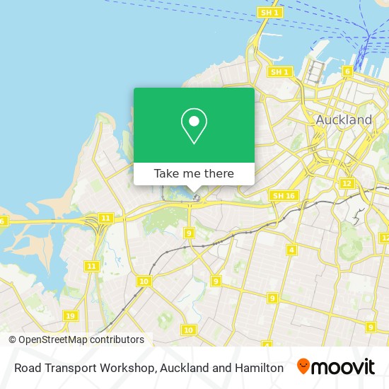 Road Transport Workshop地图