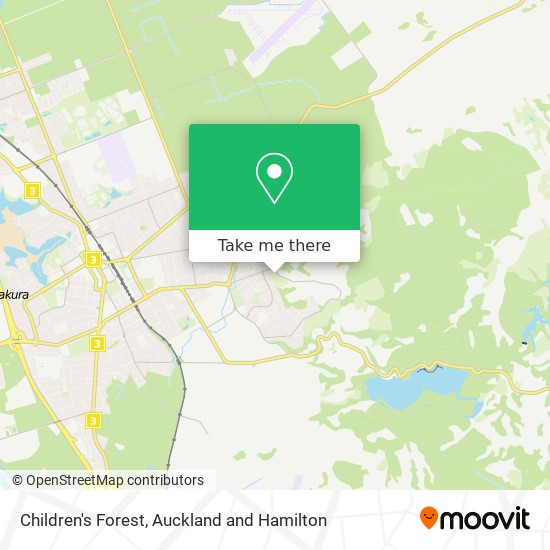 Children's Forest map